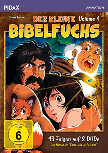Der kleine Bibelfuchs, Vol. 1 / 13 Folgen der Animeserie von Osamu Tezuka (KIMBA, DER WEIßE LÖWE) (Pidax Animation) [2 DVDs] von Pidax Film- und Hörspielverlag (Alive AG)