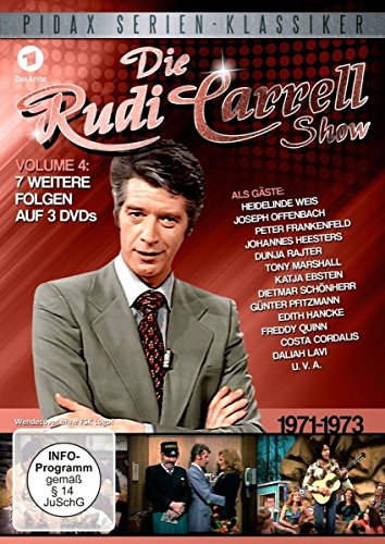 Die Rudi Carrell Show, Vol. 4 / Weitere sieben Folgen der beliebten Unterhaltungs-Show mit vielen Stars von 1971 - 1973 (Pidax Serien-Klassiker) [3 DVDs] von Pidax Film- und Hörspielverlag (Alive AG)