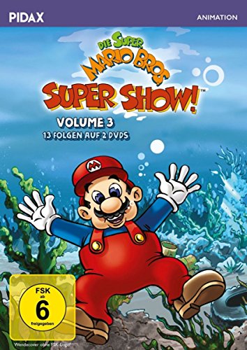 Die Super Mario Bros. Super Show!, Vol. 3 / Weitere 13 Folgen mit dem berühmten Videospiel-Duo + 3 Bonusepisoden (Pidax Animation) [2 DVDs] von Pidax Film- und Hörspielverlag (Alive AG)