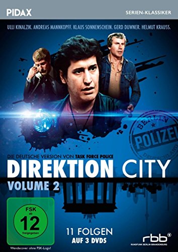 Direktion City, Vol. 2 / Weitere 11 Folgen der legendären Krimiserie (deutsche Version von TASK FORCE POLICE) (Pidax Serien-Klassiker) [3 DVDs] von Pidax Film- und Hörspielverlag (Alive AG)