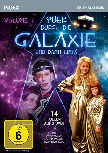 Quer durch die Galaxie und dann links, Vol. 1 / Die ersten 14 Folgen der erfolgreichen Science-Fiction-Serie nach dem Roman von Robin Klein (Pidax Serien-Klassiker) [2 DVDs] von Pidax Film- und Hörspielverlag (Alive AG)