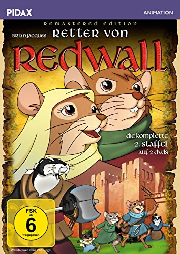 Retter von Redwall, Staffel 2 - Remastered Edition / Die komplette 2. Staffel nach der erfolgreichen Buchklassikerreihe von Brian Jacques (Pidax Animation) [2 DVDs] von Pidax Film- und Hörspielverlag (Alive AG)