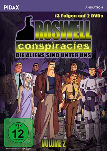 Roswell Conspiracies, Vol. 2 / Weitere 13 Folgen der spannenden Mystery-Science-Fiction-Serie (Pidax Animation) [2 DVDs] von Pidax Film- und Hörspielverlag (Alive AG)