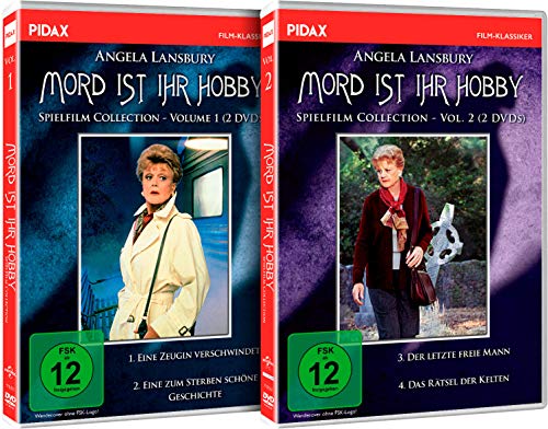 Mord ist ihr Hobby - Gesamtedition / Vier spannende Spielfilme mit Angela Lansbury in ihrer Paraderolle auf 4 DVDs (Pidax Serien-Klassiker) von Pidax Film- und Hörspielverlag GmbH