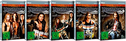 Renegade - Gnadenlose Jagd - Gesamtedition / Die komplette Kultserie mit Lorenzo Lamas auf 20 DVDs (Pidax Serien-Klassiker) von Pidax Film- und Hörspielverlag GmbH