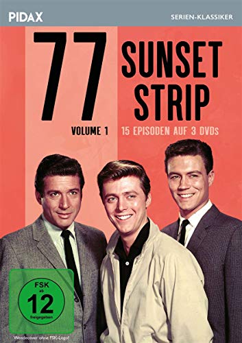 77 Sunset Strip, Vol. 1 / 15 Folgen der legendären Krimiserie (Pidax Serien-Klassiker) [3 DVDs] von Pidax Film- und Hörspielverlag
