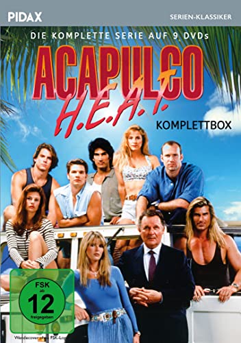 Acapulco H.E.A.T. - Komplettbox / Die komplette 48-teilige Agentenserie + umfangreiches Bonusmaterial (Pidax Serien-Klassiker) [9 DVDs] von Pidax Film- und Hörspielverlag