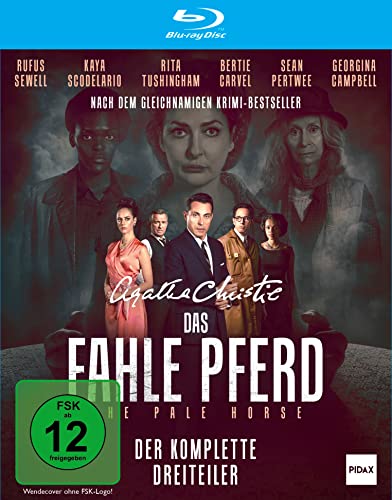 Agatha Christie: Das fahle Pferd (The Pale Horse) / Spannender Dreiteiler mit Starbesetzung [Blu-ray] von Pidax Film- und Hörspielverlag