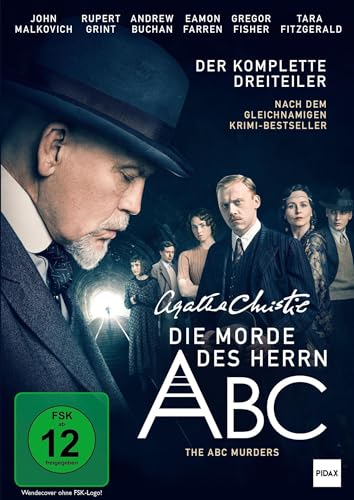 Agatha Christie: Die Morde des Herrn ABC (The ABC Murders) / Starbesetzte Neuverfilmung des Hercule Poirot-Romans mit John Malkovich von Pidax Film- und Hörspielverlag