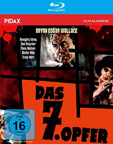 Bryan Edgar Wallace: Das 7. Opfer / Spannender Gruselkrimi mit Starbesetzung + Bonusmaterial (Pidax Film-Klassiker) [Blu-ray] von Pidax Film- und Hörspielverlag