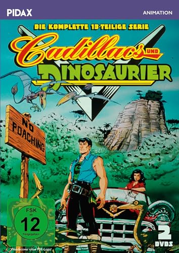Cadillacs und Dinosaurier / Die komplette 13-teilige Serie nach den Comics von Mark Schultz (Pidax Animation) [2 DVDs] von Pidax Film- und Hörspielverlag