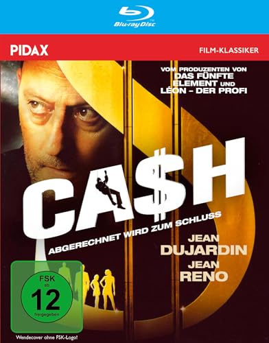 Cash - Abgerechnet wird zum Schluss / Brillante Gaunerkomödie mit Jean Dujardin und Jean Reno (Pidax Film-Klassiker) [Blu-ray] von Pidax Film- und Hörspielverlag