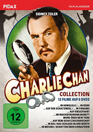 Charlie Chan - Collection / Zwölf spannende Kriminalfälle mit Sidney Toler (Pidax Film-Klassiker) [6 DVDs] von Pidax Film- und Hörspielverlag
