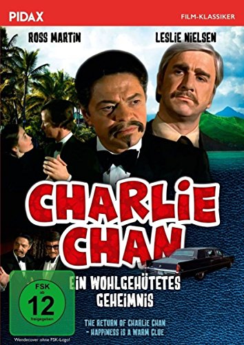 Charlie Chan: Ein wohlgehütetes Geheimnis (The Return of Charlie Chan / Happiness is a Warm Clue) / Spannender Kriminalfilm mit Ross Martin und Leslie Nielsen (Pidax Film-Klassiker) von Pidax Film- und Hörspielverlag