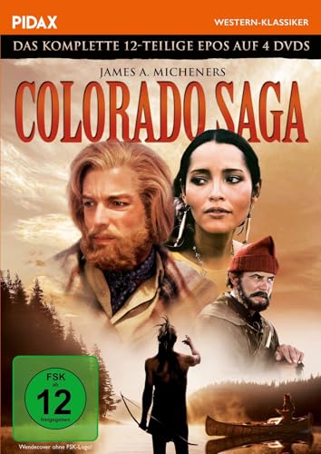 Colorado Saga (Centennial) - Komplettbox / Das komplette 12-teilige Western-Epos mit absoluter Starbesetzung (Pidax Western-Klassiker) [4 DVDs] von Pidax Film- und Hörspielverlag