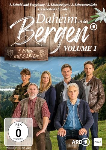 Daheim in den Bergen, Vol. 1 / Die ersten 5 Spielfilmfolgen der beliebten Alpensaga [3 DVDs] von Pidax Film- und Hörspielverlag