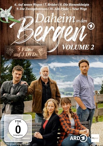 Daheim in den Bergen, Vol. 2 / Weitere 5 Spielfilmfolgen der beliebten Alpensaga [3 DVDs] von Pidax Film- und Hörspielverlag