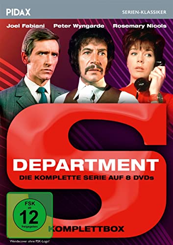 Department S - Komplettbox / Die komplette Kultserie (Pidax Serien-Klassiker) [8 DVDs] von Pidax Film- und Hörspielverlag