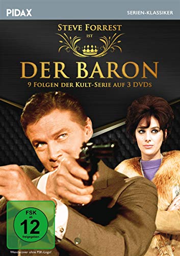 Der Baron / Neun Folgen der Kult-Serie mit Steve Forrest (Pidax Serien-Klassiker) [3 DVDs] von Pidax Film- und Hörspielverlag