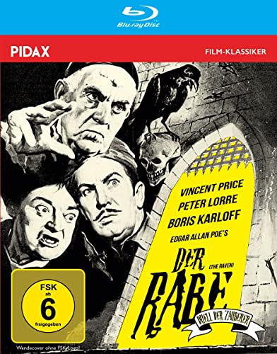 Der Rabe - Duell der Zauberer (The Raven) / Starbesetzter Edgar-Allan-Poe-Kultfilm (Pidax Film-Klassiker) [Blu-ray] von Pidax Film- und Hörspielverlag