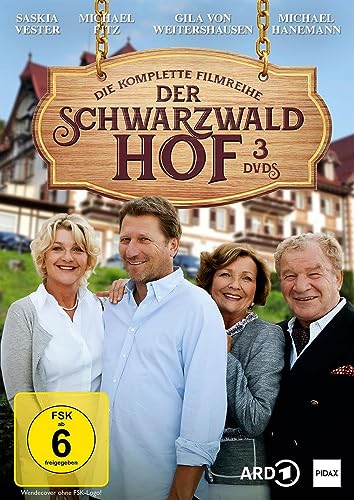 Der Schwarzwaldhof / Die komplette 6-teilige Filmreihe mit Starbesetzung [3 DVDs] von Pidax Film- und Hörspielverlag