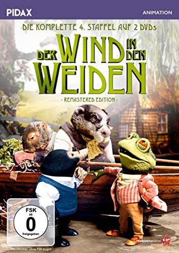 Der Wind in den Weiden, Staffel 4 - Remastered Edition (The Wind in the Willows) / Die komplette 4. Staffel nach dem Buchklassiker von Kenneth Grahame (Pidax Animation) [2 DVDs] von Pidax Film- und Hörspielverlag