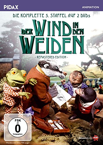 Der Wind in den Weiden, Staffel 5 - Remastered Edition (The Wind in the Willows) / Die komplette 5. Staffel nach dem Buchklassiker von Kenneth Grahame (Pidax Animation) [2 DVDs] von Pidax Film- und Hörspielverlag