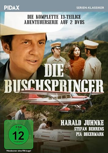 Die Buschspringer / Die komplette 13-teilige Abenteuerserie mit Starbesetzung (Pidax Serien-Klassiker) [2 DVDs] von Pidax Film- und Hörspielverlag