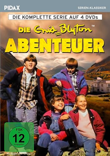 Die Enid Blyton Abenteuer / Die komplette Serie nach den Romanen von Kultautorin Enid Blyton (Pidax Serien-Klassiker) [4 DVDs] von Pidax Film- und Hörspielverlag