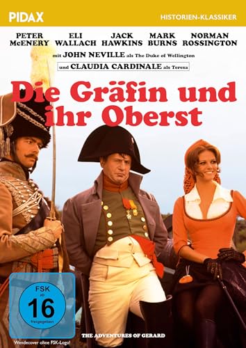 Die Gräfin und ihr Oberst (The Adventures of Gerard) / Starbesetzte Historienverfilmung der „Brigadier Gerard“-Erzählungen von Sir Arthur Conan Doyle (Pidax Historien-Klassiker) von Pidax Film- und Hörspielverlag