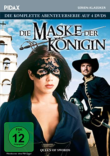 Die Maske der Königin (Queen Of Swords) - Komplettbox / Die komplette 22-teilige Abenteuerserie (Pidax Serien-Klassiker) [4 DVDs] von Pidax Film- und Hörspielverlag