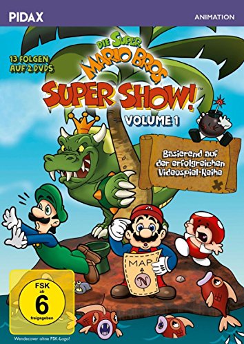 Die Super Mario Bros. Super Show!, Vol. 1 / 13 Folgen mit dem berühmten Videospiel-Duo + 4 Bonusepisoden (Pidax Animation) [2 DVDs] von Pidax Film- und Hörspielverlag