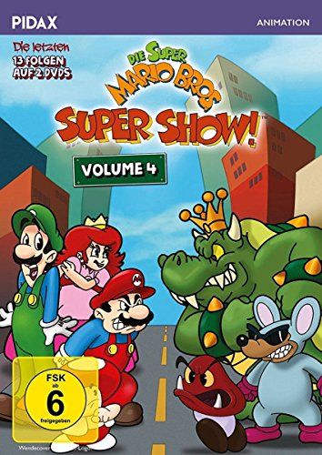 Die Super Mario Bros. Super Show!, Vol. 4 / Weiter 13 Folgen mit dem berühmten Videospiel-Duo + 2 Bonusepisoden (Pidax Animation) [2 DVDs] von Pidax Film- und Hörspielverlag