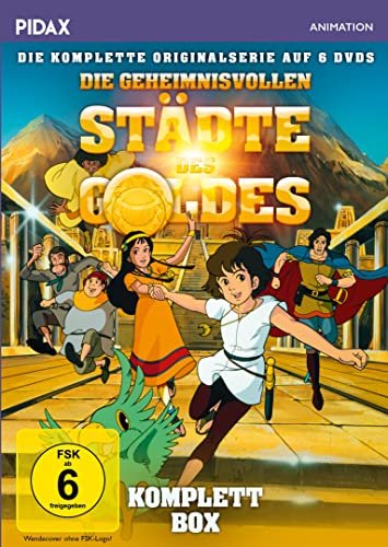 Die geheimnisvollen Städte des Goldes - Komplettbox / Die komplette 39-teilige Animeserie (Pidax Animation) von Pidax Film- und Hörspielverlag