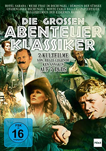 Die großen Abenteuer-Klassiker / Sieben Kultfilme von Regie-Legende Ken Annakin mit absoluter Starbesetzung [7 DVDs] von Pidax Film- und Hörspielverlag