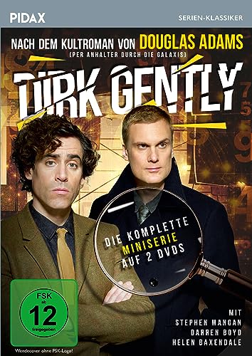 Dirk Gently / Die komplette Miniserie nach dem Kultroman von Douglas Adams („Per Anhalter durch die Galaxis“) (Pidax Serien-Klassiker) [2 DVDs] von Pidax Film- und Hörspielverlag