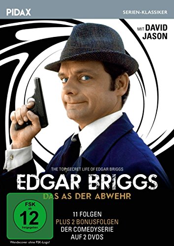 Edgar Briggs - Das As der Abwehr (The Top Secret Life of Edgar Briggs) / 11 Folgen der Kultserie mit David Jason + 2 Bonusfolgen (Pidax Serien-Klassiker) [2 DVDs] von Pidax Film- und Hörspielverlag