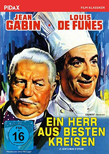 Ein Herr aus besten Kreisen (Le Gentlemen d Epsom) / Brillante Gaunerkomödie mit Jean Gabin und Louis de Funès (Pidax Film-Klassiker) von Pidax Film- und Hörspielverlag