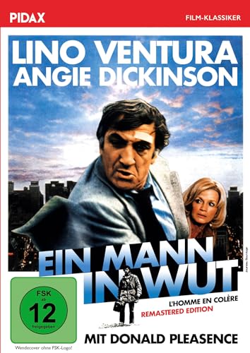 Ein Mann in Wut (L’homme en colère) - Remastered Edition / Spannender Kriminalfilm mit Starbesetzung (Pidax Film-Klassiker) von Pidax Film- und Hörspielverlag