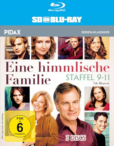 Eine himmlische Familie (7th Heaven), Box 3, Staffel 9 - 11 / Die letzten 3 Staffeln der Kultserie (SD on Blu-ray) von Pidax Film- und Hörspielverlag