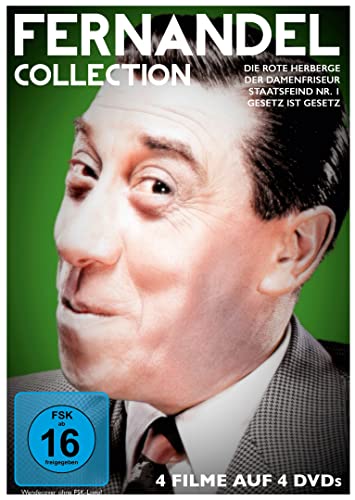 Fernandel - Collection / 4 Filme mit dem französischen Filmstar [4 DVDs] von Pidax Film- und Hörspielverlag