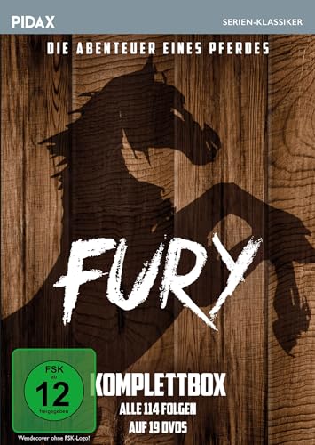 Fury - Komplettbox / Die komplette 114-teilige Kultserie in einer Box (Pidax Serien-Klassiker) [19 DVDs] von Pidax Film- und Hörspielverlag