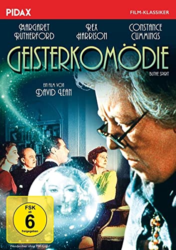 Geisterkomödie (Blithe Spirit) / Oscar-preisgekrönte Kultkomödie mit Margaret Rutherford (bekannt als "Miss Marple") (Pidax Film-Klassiker) von Pidax Film- und Hörspielverlag