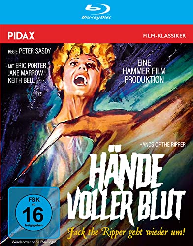 Hände voller Blut (Hands of the Ripper) / Kult-Horrorfilm mit Starbesetzung aus den legendären Hammer-Studios (Pidax Film-Klassiker) [Blu-ray] von Pidax Film- und Hörspielverlag