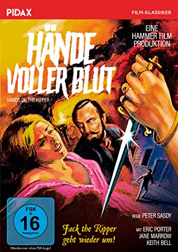 Hände voller Blut (Hands of the Ripper) / Kult-Horrorfilm mit Starbesetzung aus den legendären Hammer-Studios (Pidax Film-Klassiker) von Pidax Film- und Hörspielverlag