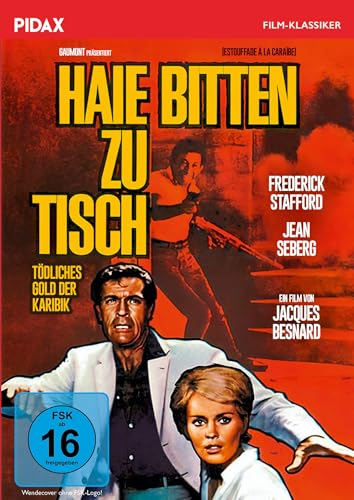 Haie bitten zu Tisch (Estouffade à la Caraïbe) / Exotischer Abenteuerfilm mit Frederick Stafford („OSS 117“) und Jean Seberg (Pidax Film-Klassiker) von Pidax Film- und Hörspielverlag