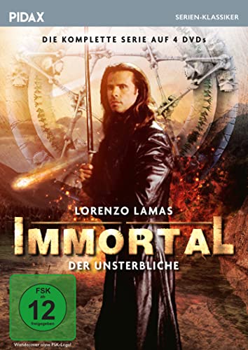 Immortal - Der Unsterbliche / Die komplette 22-teilige Fantasyserie mit Lorenzo Lamas (Pidax Serien-Klassiker) [4 DVDs] von Pidax Film- und Hörspielverlag