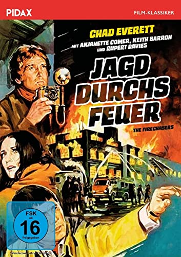 Jagd durchs Feuer (The Firechasers) / Spannender Kriminalfilm von Autor Philip Levene ("Quentin Barnaby") mit Starbesetzung (Pidax Film-Klassiker) von Pidax Film- und Hörspielverlag