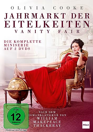 Jahrmarkt der Eitelkeiten (Vanity Fair) / Bildgewaltige siebenteilige Neuverfilmung des Romanklassikers mit Starbesetzung [2 DVDs] von Pidax Film- und Hörspielverlag