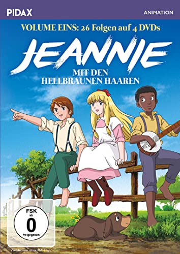 Jeannie mit den hellbraunen Haaren, Vol. 1 / Die ersten 26 Folgen der beliebten Serie (Pidax Animation) [4 DVDs] von Pidax Film- und Hörspielverlag